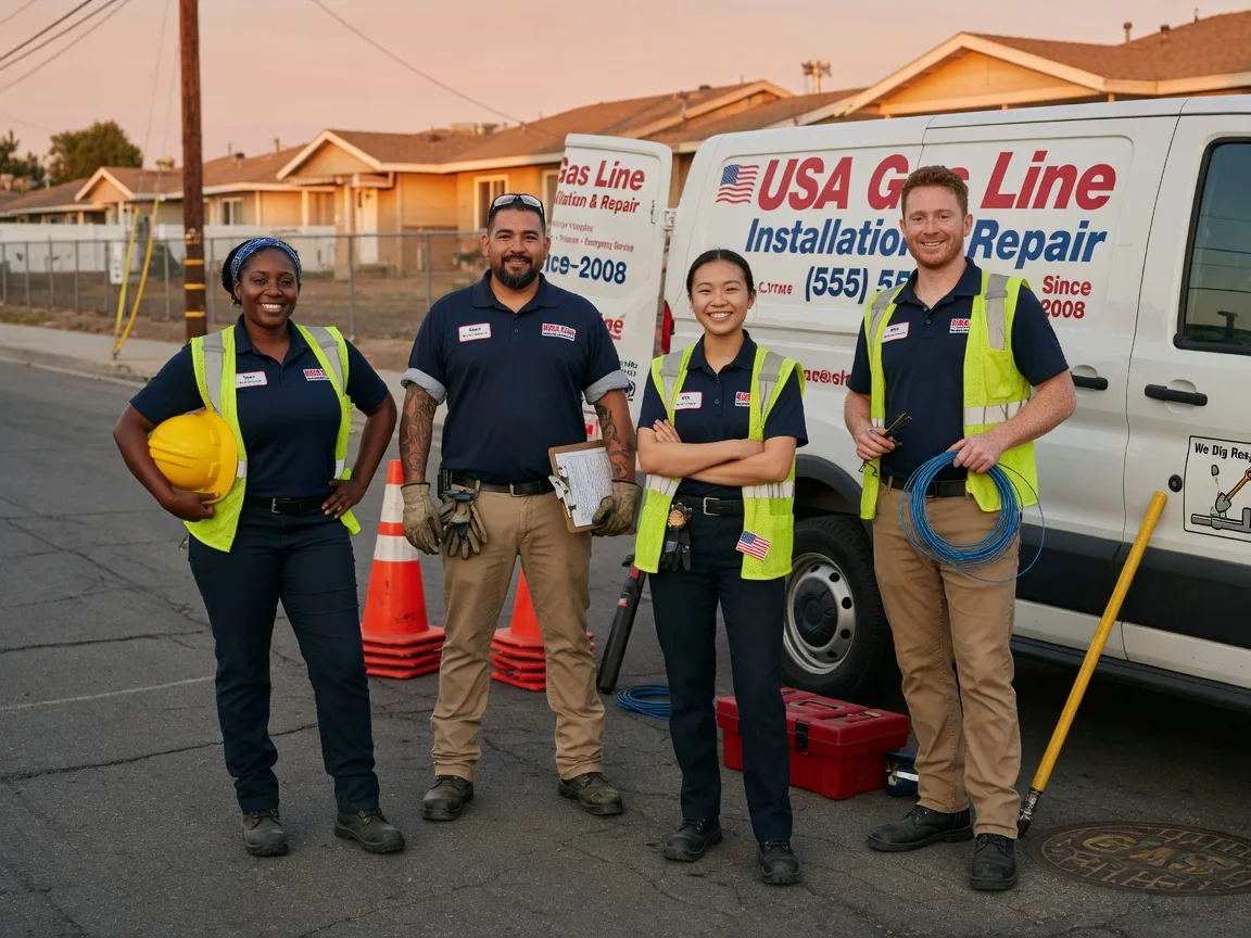 Gas Line Installation company in Turbotville, PA
